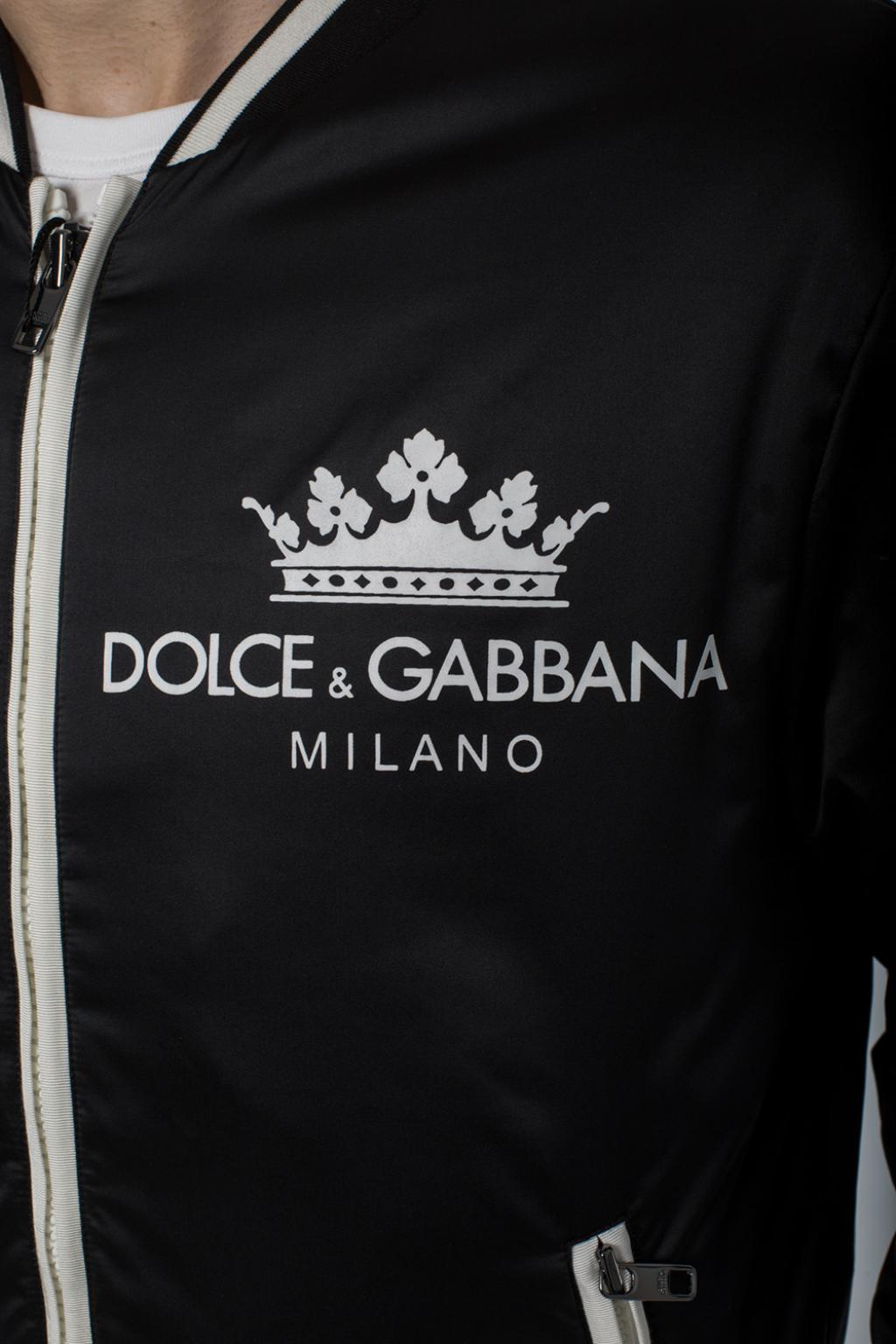 Dolce & Gabbana Bomber jacket with logo | Men's Clothing | Vitkac